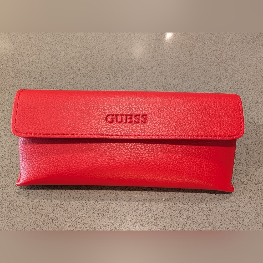 Guess Red Glasses Case